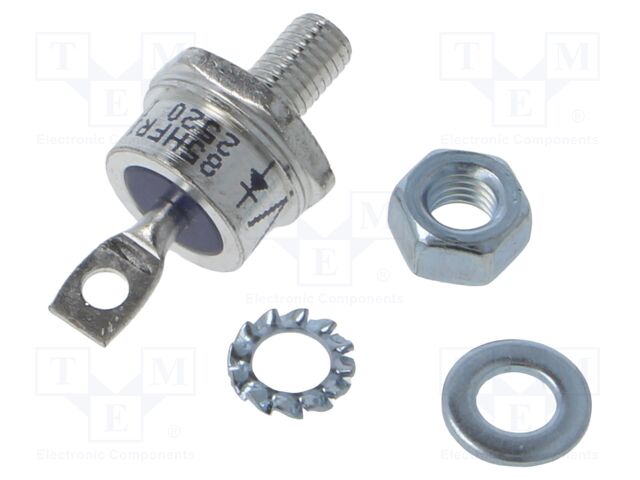 Diode: stud rectifying; 1.4kV; 1.4V; 85A; anode stud; DO203AB