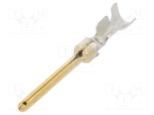 Contact; male; gold-plated; 20AWG÷24AWG; 5A