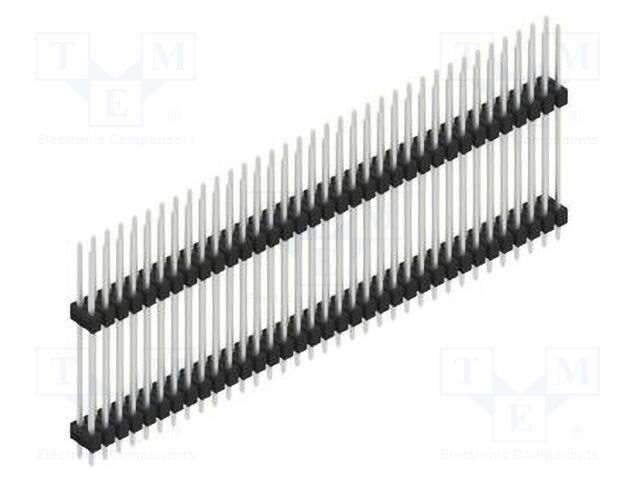 Connector: pin strips; pin header; male; PIN: 70; 2.54mm; THT; 2x35