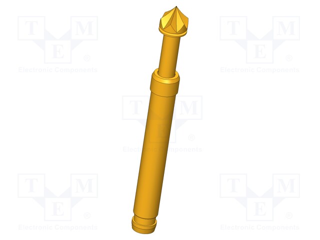 Test needle; Operational spring compression: 4mm; 5A; Ø: 3mm; 1N