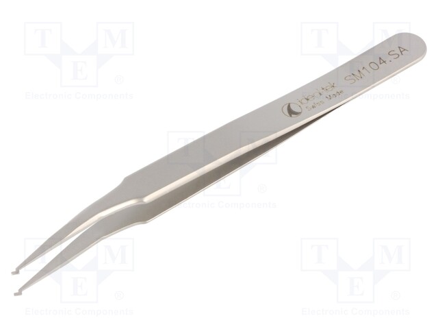 Tweezers; 120mm; Blades: straight; SMD