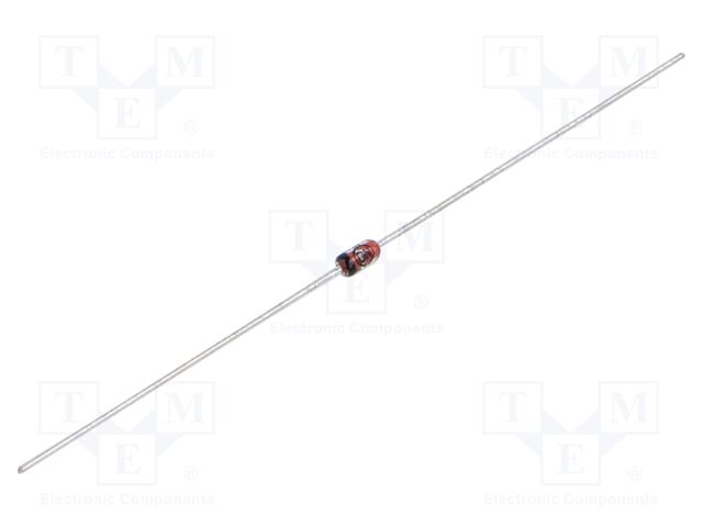 Diode: Zener; 0.5W; 3V; bulk; CASE017AG; single diode; 50uA; 1N52xxB