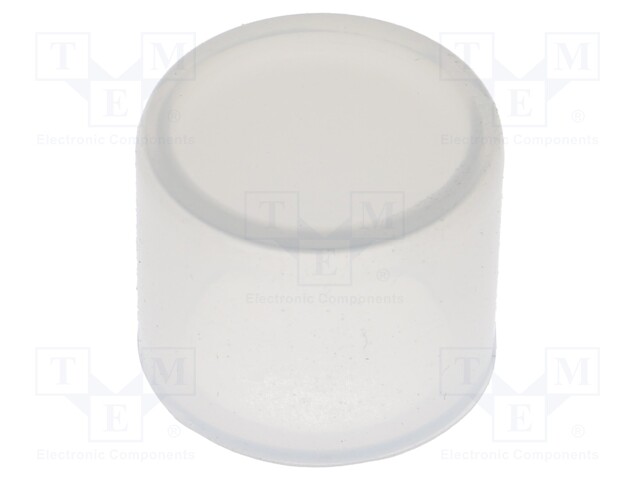 Cover; IP68; transparent; LAS2Y; Ø15x12.5mm