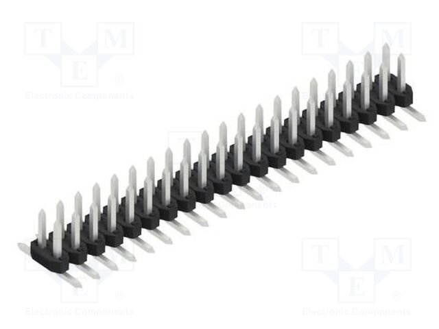Connector: pin strips; pin header; male; PIN: 40; 2mm; SMT; 2x20