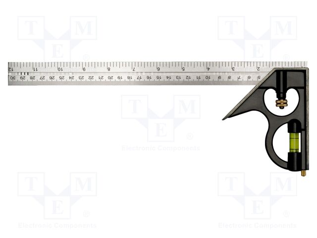 Try square; stainless steel; 300mm