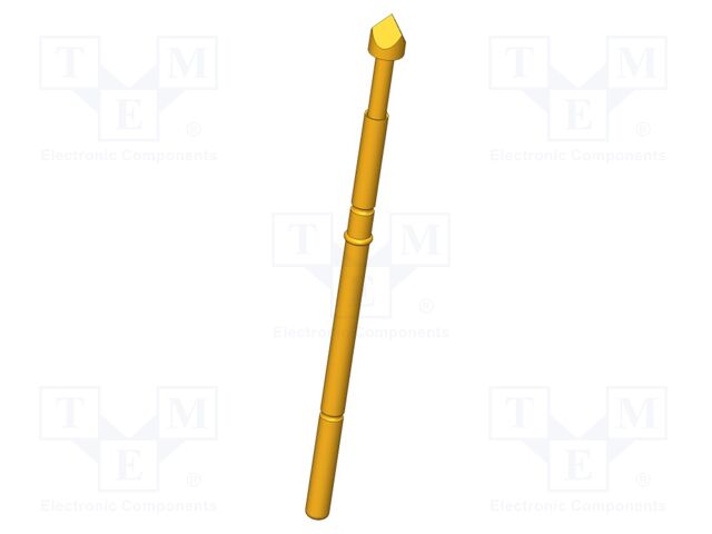 Test needle; Operational spring compression: 4mm; 5A; Ø: 2.5mm