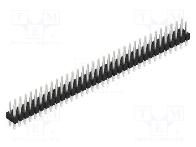 Connector: pin strips; pin header; male; PIN: 68; 2.54mm; THT; 2x34