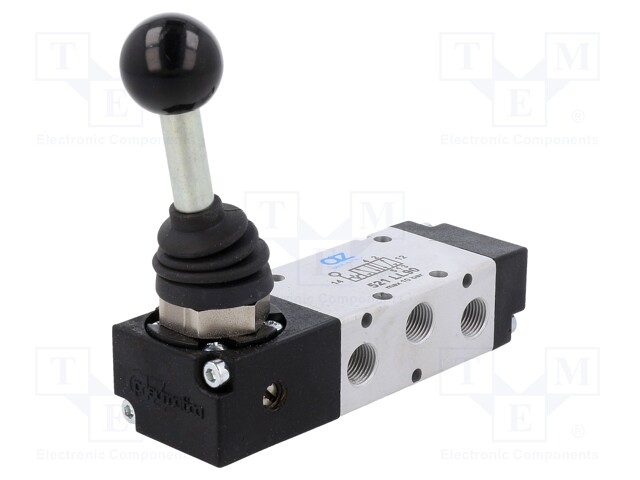 Mechanical valve; 5/2 bistable; G 1/8"; Pressure: -0.9÷10bar