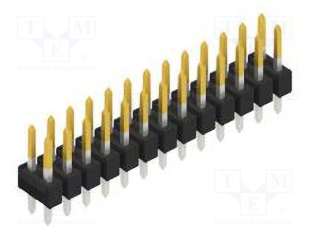 Connector: pin strips; pin header; male; PIN: 26; 2.54mm; THT; 2x13