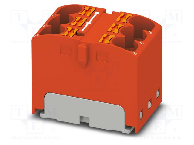 Splice terminal: rail; 32A; 450V; push-in; PA; L: 21.7mm; 0.2÷6mm2