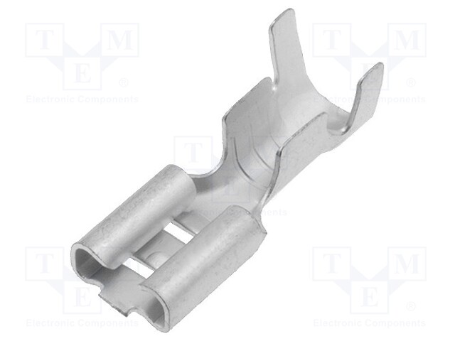 Terminal: flat; 4.8mm; 0.5mm; female; 0.5÷2mm2; crimped; for cable