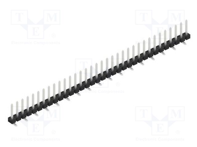 Connector: pin strips; pin header; male; PIN: 34; 2.54mm; SMT; 1x34