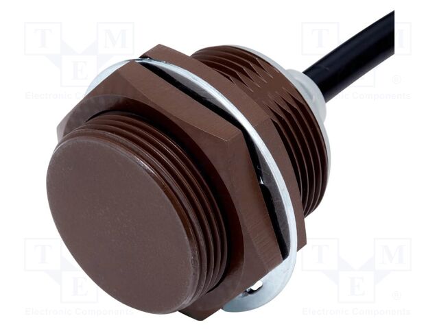 Sensor: inductive; OUT: PNP / NO; 0÷20mm; 10÷30VDC; M30; IP67; brass