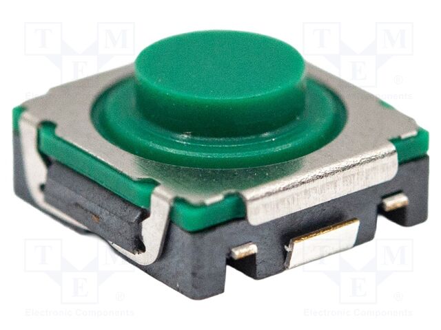 Microswitch TACT; SPST; Pos: 2; 0.05A/16VDC; SMD; none; 3.92N; round