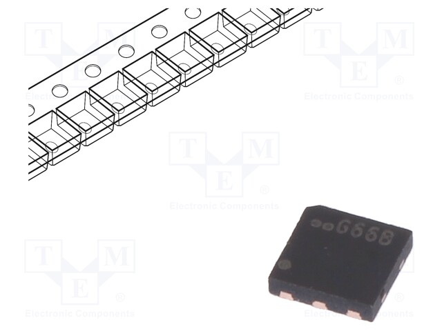 Transistor: P-MOSFET; TRENCH POWER LV; unipolar; -16V; -5.6A; 2.2W