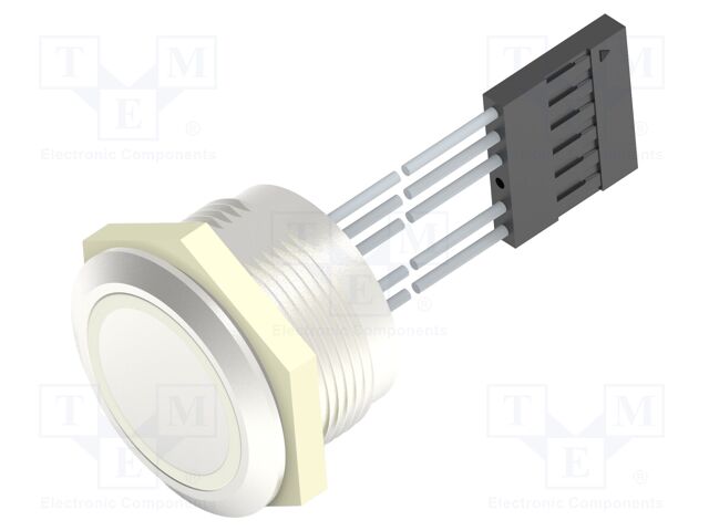 Switch: capacitive; Pos: 2; SPST; 1A/24VDC; IP68; OFF-ON; Ø22.2mm