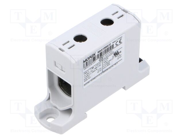 Splice terminal: distribution block; for DIN rail mounting