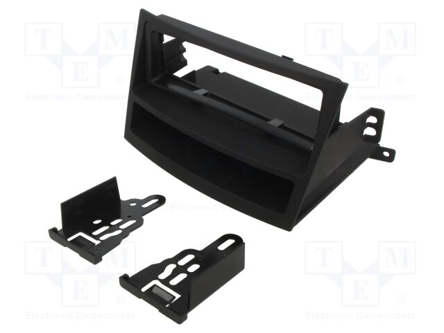 Radio frame; Subaru; 2 DIN; black