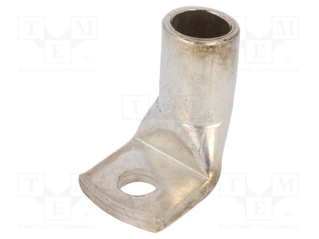 Ring tube terminal; M6; 25÷35mm2; crimped; for cable; angled 90°