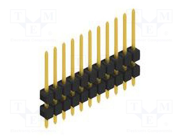 Connector: pin strips; pin header; male; PIN: 11; 2.54mm; THT; 1x11