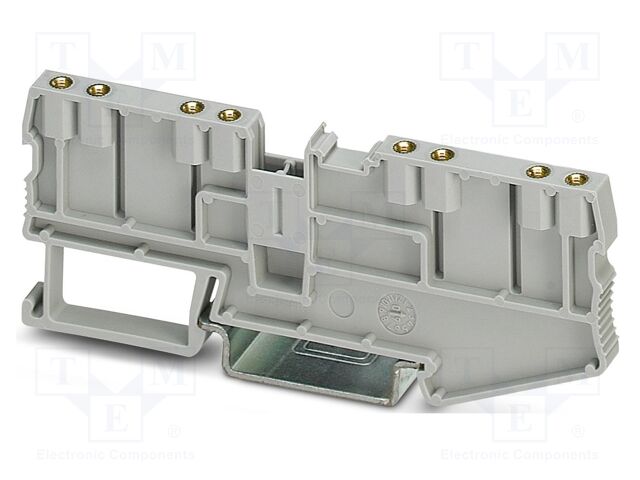 End/partition plate; screw terminal; PA; L: 35.3mm; W: 5.2mm