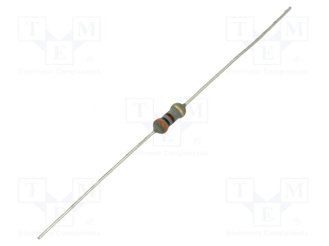 Resistor: carbon film; THT; 300Ω; 500mW; ±5%; Ø2.5x6.8mm; axial