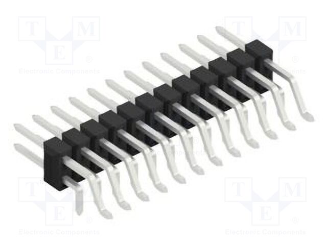 Connector: pin strips; pin header; male; PIN: 24; 2.54mm; SMT,THT