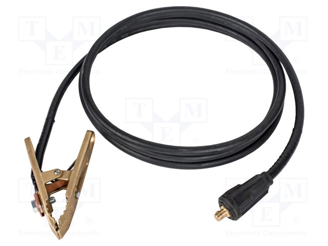 Current test lead; 200A; crocodile clip-special plug; Len: 15m