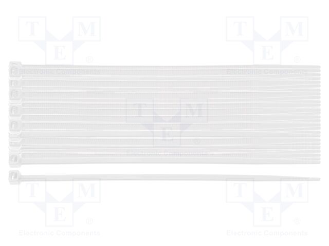 Cable tie; L: 80mm; W: 2.5mm; natural; 100pcs; EXTREME