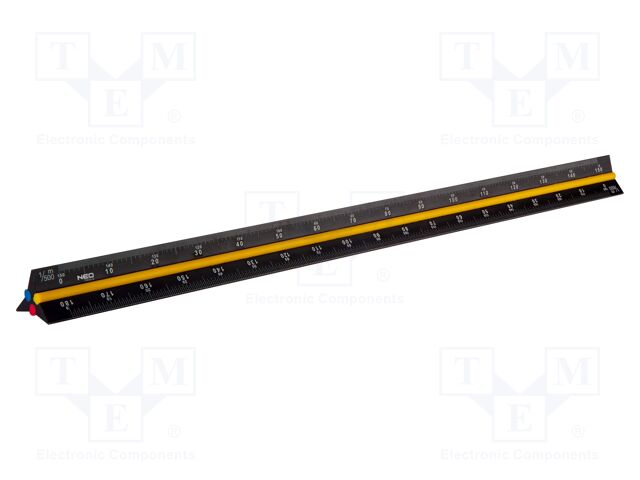 Ruler; L: 0.3m