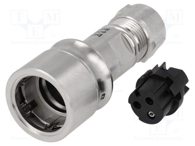 Connector: circular; plug; female; PIN: 3; Buccaneer 6000; 16A; 277V