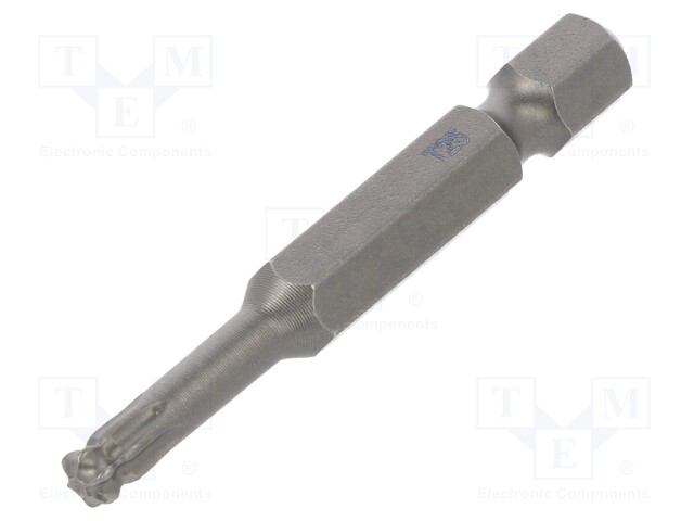 Screwdriver bit; Torx®,spherical; T25; Overall len: 50mm