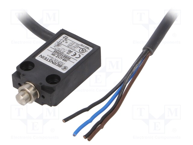 Limit switch; NO + NC; 10A; max.240VAC; lead 1m; IP67; -25÷70°C