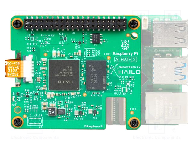 Accessories: expansion board; mPCIE; Comp: Hailo 10H accelerator