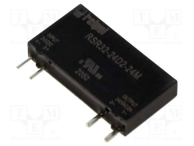 Relay: solid state; 48÷280VAC; 1-phase; PCB; -30÷80°C; 28x5.2x15mm