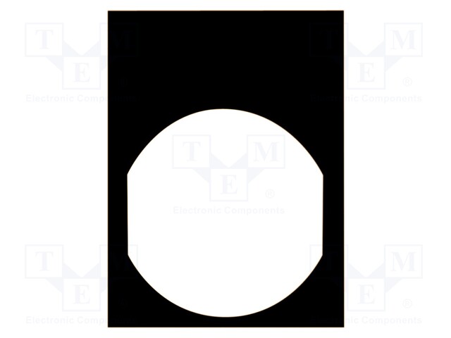 NAME PLATE, 30MM X 40MM LEGEND HOLDER