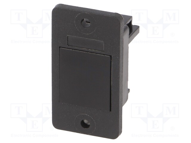 Protection cap; black; plastic; 29mm; Series: SLIMS