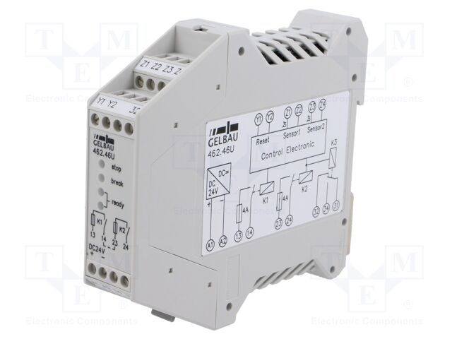 Module: control unit for protection rubber strip; Usup: 24VDC