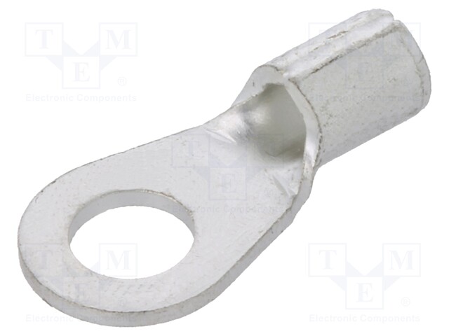 Ring terminal; M4; 1÷2.5mm2; crimped; for cable; non-insulated