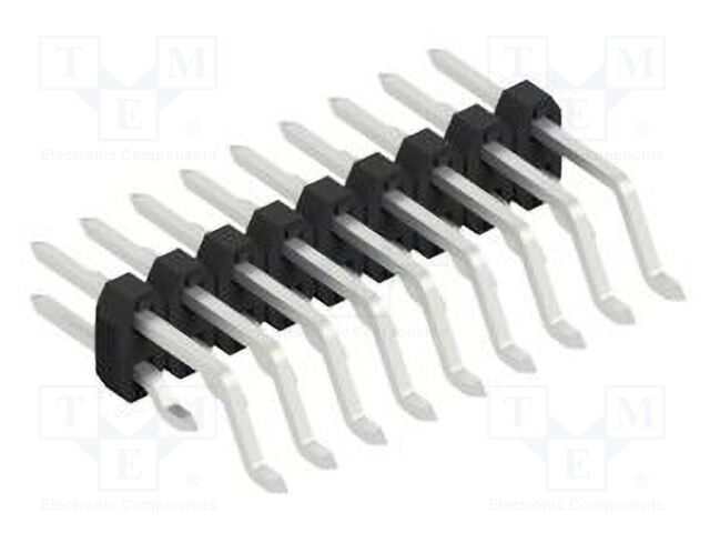 Connector: pin strips; pin header; male; PIN: 18; 2mm; SMT; 2x9; 100V