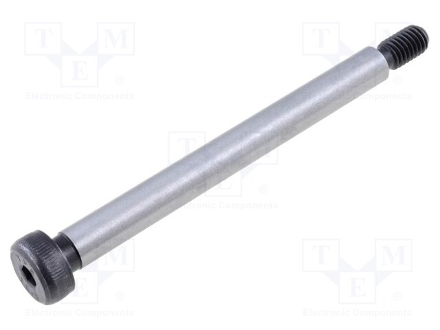 Shoulder screw; Mat: steel; Thread len: 9.5mm; Thread: M5; ISO: 7379