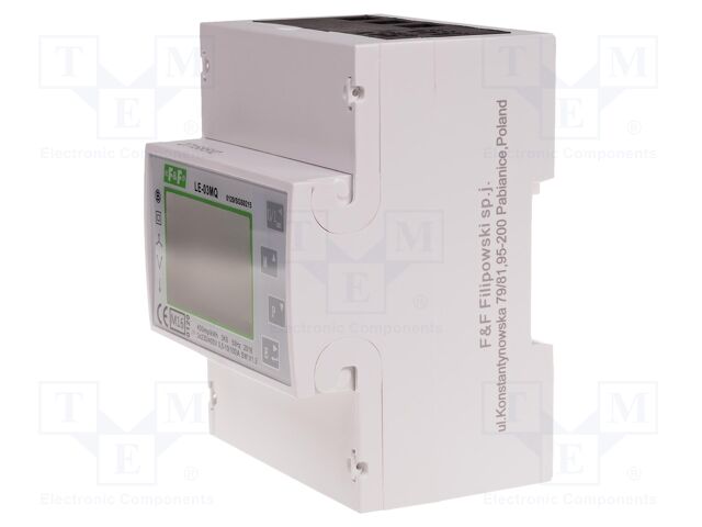 Electric energy meter; digital,mounting; for DIN rail mounting