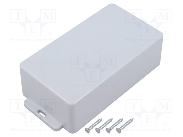 Enclosure: multipurpose; X: 70mm; Y: 125mm; Z: 39mm; COFFER; ABS; grey