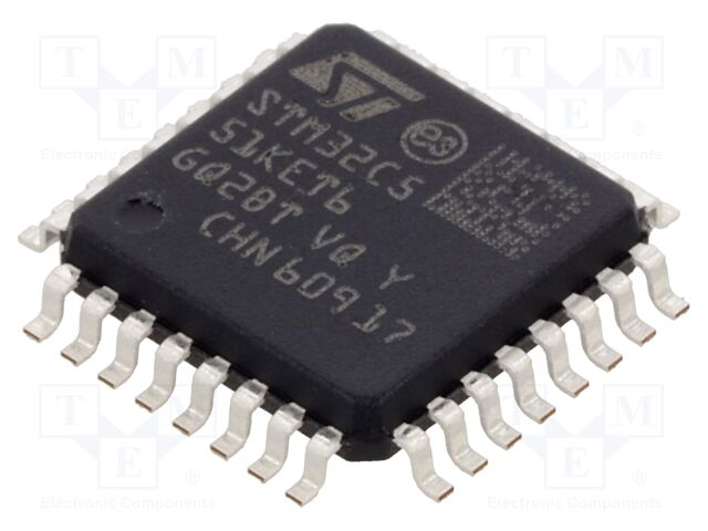 IC: STM32 ARM microcontroller; 144MHz; LQFP32; 2.7÷3.6VDC; Cmp: 1