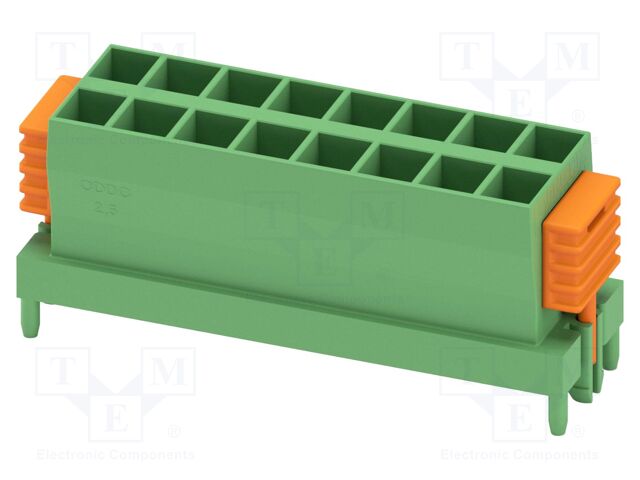 PCB direct plug, nominal cross section: 2.5 mm?, color: gree