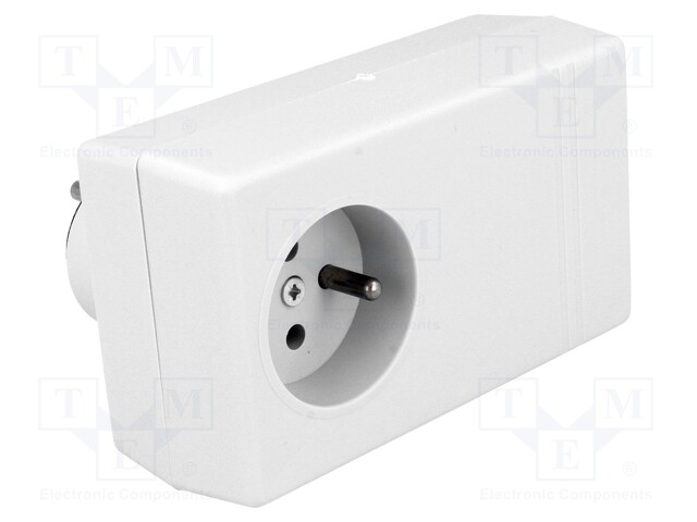 Enclosure: for power supplies; X: 71mm; Y: 120mm; Z: 45mm; grey