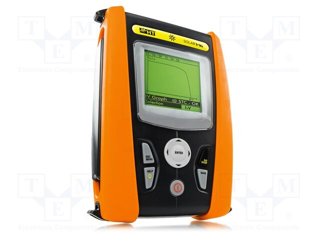 Measuring kit: photovoltaic system analyzer; 3÷1500V; 100mA÷15A