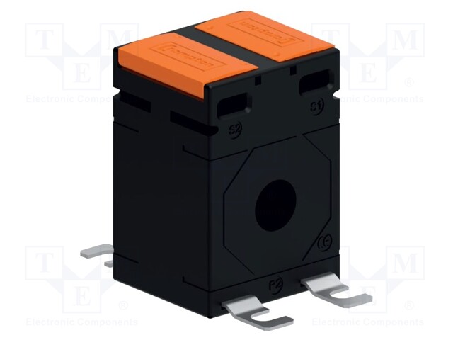 Current transformer; Iin: 50A; Iout: 1A; 1@max1.5VA,3@max2.5VA