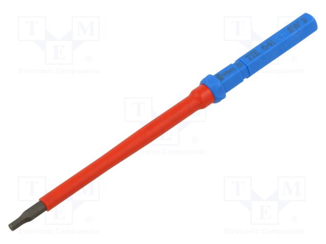 Interchangeable blade; Hex Plus key; insulated; HEX 3mm; 157mm