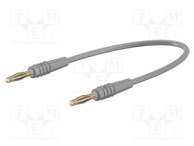 Test lead; 60VDC; 30VAC; 10A; 2mm banana plug-2mm banana plug